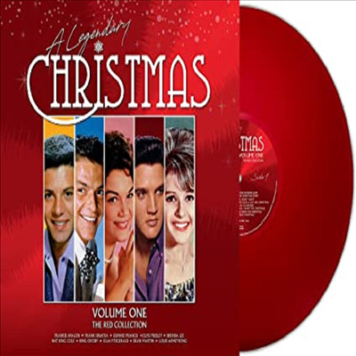 Various Artists - A Legendary Christmas - Volume One - The Red Collection (Remastered)(180g)(Red Vinyl)(LP)