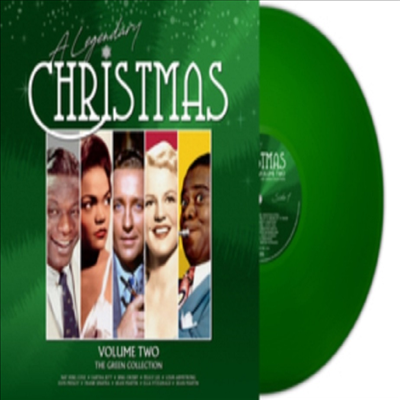 Various Artists - A Legendary Christmas - Volume Two - The Green Collection (Remastered)(180g)(Green Vinyl)(LP)