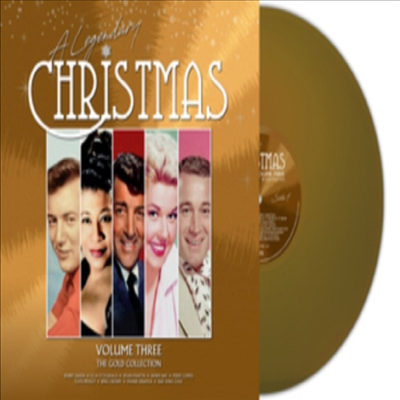 Various Artists - A Legendary Christmas - Volume Three - The Gold Collection (Remastered)(180g)(Gold Vinyl)(LP)