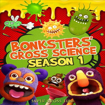 Bonksters Gross Science: Season 1 (봉크스터스 그로스 사이언스: 시즌 1) (2021)(지역코드1)(한글무자막)(DVD)
