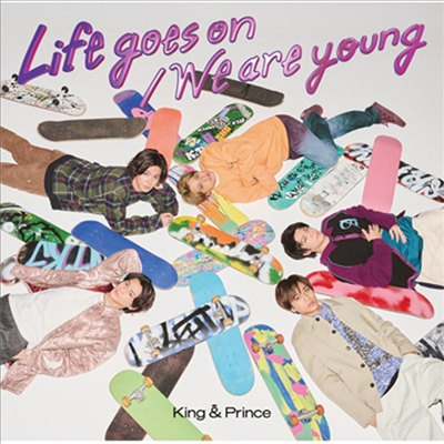 King &amp; Prince (킹 앤 프린스) - Life Goes On / We Are Young (CD)