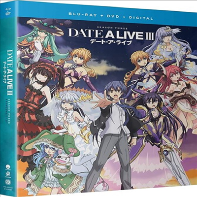 Date A Live III: Season Three (데이트 어 라이브 Ⅲ)(한글무자막)(Blu-ray)