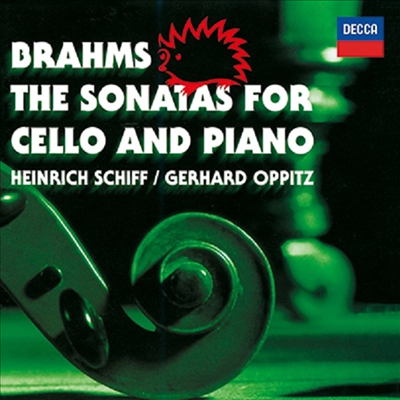 브람스: 첼로 소나타 1, 2번 (Brahms: Cello Sonatas No.1&amp; 2) (일본 타워레코드 독점 한정반)(CD) - Heinrich Schiff