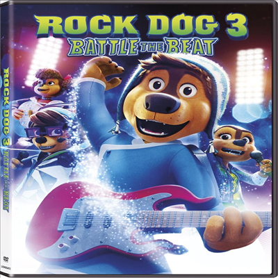 Rock Dog 3: Battle The Beat (록 독 3: 배틀 더 비트) (2022)(지역코드1)(한글무자막)(DVD)