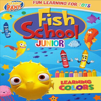 Fish School Junior: Learning Colors (피쉬 스쿨 주니어: 러닝 컬러스) (2021)(지역코드1)(한글무자막)(DVD)