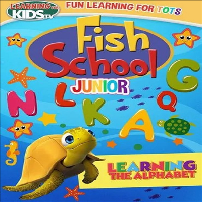 Fish School Junior: Learning The Alphabet (피쉬 스쿨 주니어: 러닝 알파벳) (2021)(지역코드1)(한글무자막)(DVD)