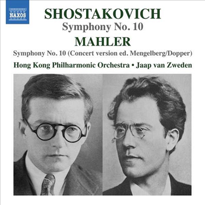 쇼스타코비치 & 말러: 교향곡 10번 (Shostakovich & Mahler: Symphony No.10)(CD) - Jaap van Zweden