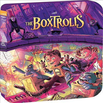 The Boxtrolls (박스트롤) (2014)(Steelbook)(한글무자막)(4K Ultra HD + Blu-ray)