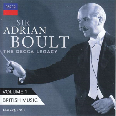 에이드리언 볼트 - 데카 레코딩 (Adrian Boult - Decca Legacy Vol.1) (Ltd)(16CD Boxset) - Adrian Boult