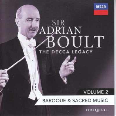 에이드리언 볼트 - 데카 레코딩 (Adrian Boult - Decca Legacy Vol.2) (Ltd)(13CD Boxset) - Adrian Boult