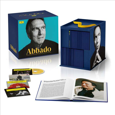 클라우디오 아바도 DG &amp; DECCA 전집 ,(Claudio Abbado - The Complete Recordings on Deutsche Grammophon &amp; Decca) (257CD + 8DVD Boxset) - Claudio Abbado
