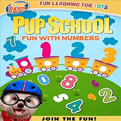 Pup School Jr: Fun With Numbers (퍼프 스쿨 주니어: 숫자놀이) (2021)(지역코드1)(한글무자막)(DVD)