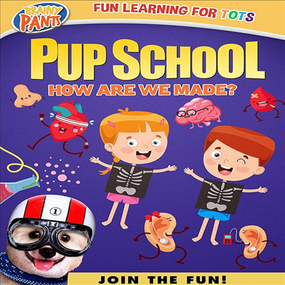 Pup School: How Are We Made? (퍼프 스쿨: 우리는 어떻게 만들어졌는가?) (2021)(지역코드1)(한글무자막)(DVD)