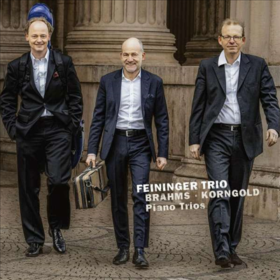 브람스 &amp; 코르골트: 피아노 삼중주 (Brahms &amp; Korngold: Piano Trios)(CD) - Feininger Trio