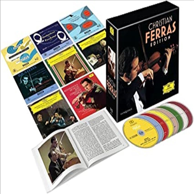 크리스티앙 페라스 - 바이올린의 귀재 (Christian Ferras Edition) (Ltd)(Remastered)(19CD Boxset) - Christian Ferras