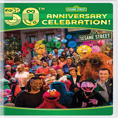 Sesame Street's 50th Anniversary Celebration! (세서미 스트리트: 창립 50주년 기념)Sesame Street's 50th Anniversary Celebration! (세서미 스트리트: 창립 50주년 기념)(지역코드1)(한글무자막)(DVD)