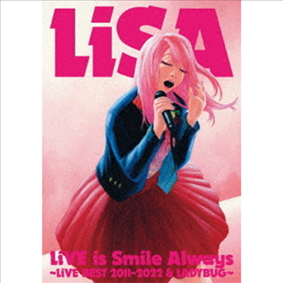 Lisa (리사) - Live Is Smile Always~Live Best 2011-2022 & Ladybug~ (3Blu-ray)(Blu-ray)(2023)