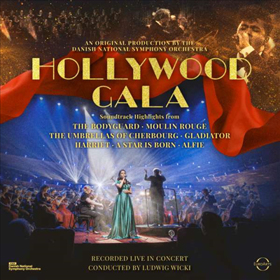 2022년 덴마크 라디오 콘서트홀 실황 - 할리우드 갈라 (Danish National Symphony Orchestra - Hollywood Gala) (180g)(2LP) - Andrea Oehlenschlaeger