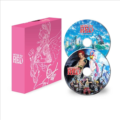 One Piece Film Red (원피스 필름 레드) (지역코드2)(한글무자막)(2DVD) (초회생산한정반)