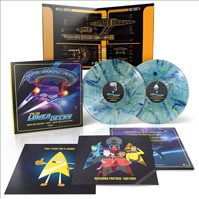 Chris Westlake - Star Trek Lower Decks (스타트렉: 로워 덱스) (Soundtrack)(Ltd)(Colored 2LP)