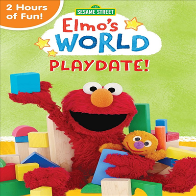 Sesame Street: Elmo&#39;s World - Playdate! (세서미 스트리트: 엘모의 세계 - 플레이데이트!)(지역코드1)(한글무자막)(DVD)