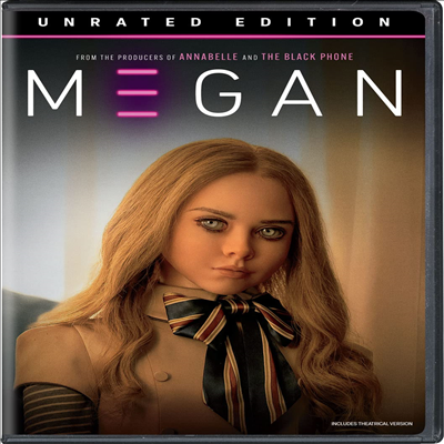 M3gan (메간)(지역코드1)(한글무자막)(DVD)