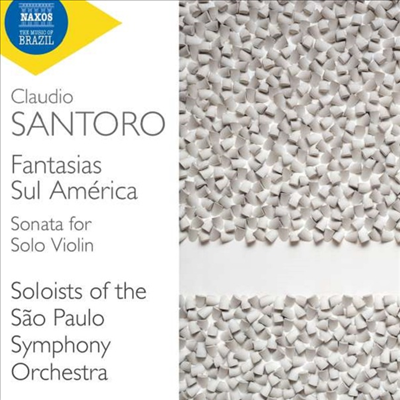 산토로: 남아메리카 환상곡집 & 무반주 바이올린 소나타 (Santoro: Fantasia Sul America & Sonata for Solo Violin)(CD) - Sao Paulo Symphony Orchestra