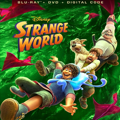 Strange World (스트레인지 월드) (2022)(한글무자막)(Blu-ray + DVD)