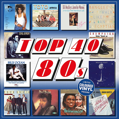 Various Artists - Top 40 80s (Ltd)(Colored LP)