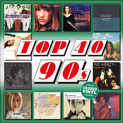 Various Artists - Top 40 90s (Ltd)(Colored LP)