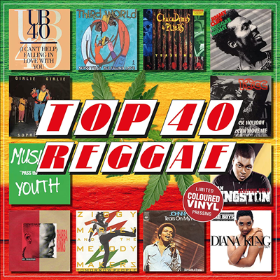 Various Artists - Top 40 Reggae (Ltd)(Colored LP)