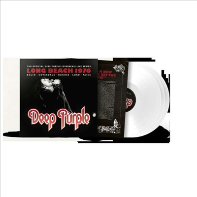 Deep Purple - Long Beach 1976 (Gatefold)(180G)(White 3LP)