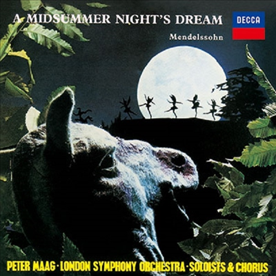 멘델스존: 교향곡 3번, 한 여름 밤의 꿈 (Mendelssohn: Symphony No.3, A Midsummer Night's Dream) (일본 타워레코드 독점 한정반)(CD) - Peter Maag