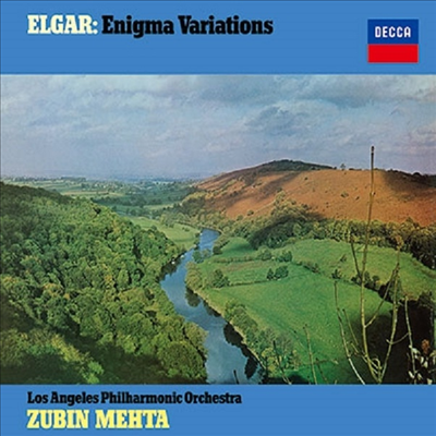 엘가: 수수께끼 변주곡, 위풍당당 행진곡, 현을 위한 세레나데 (Elgar: Enigma Variations, Pomp and Circumstance Marches, Serenade)(일본 타워레코드 독점 한정반)(CD) - Zubin Mehta