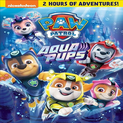 Paw Patrol: Aqua Pups (퍼피 구조대)(지역코드1)(한글무자막)(DVD)