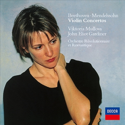 베토벤, 멘델스존: 바이올린 협주곡 (Beethoven &amp; Mendelssohn: Violin Concertos) (일본 타워레코드 독점 한정반)(CD) - Viktoria Mullova