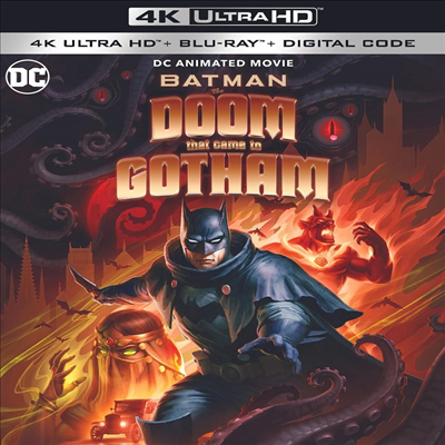 Batman: The Doom That Came To Gotham (배트맨: 고담에 찾아온 파멸) (2023)(한글무자막)(4K Ultra HD + Blu-ray)
