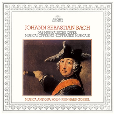 바흐: 음악의 헌정, 골드베르크 변주곡의 다양한 캐논 (Bach: Musikalisches Opfer, Verschiedene Canones &#39;Goldberg-Variationen&#39;) (일본 타워레코드 독점 한정반)(CD) - Musica Antiqua Koln