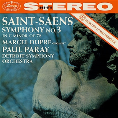 생상: 오르간 교향곡, 프랑크: 교향곡 (Saint-Saens: Symphony No.3 'Organ', Franck: Symphony In D) (일본 타워레코드 독점 한정반)(CD) - Paul Paray