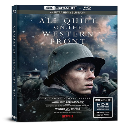 All Quiet On The Western Front (Collector's Edition) (서부 전선 이상 없다) (2022)(한글무자막)(4K Ultra HD + Blu-ray)