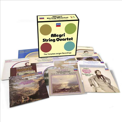 알레그리 사중주단 Argo 전집 (Allegri String Quartet - Complete Argo Recordings) (13CD Boxset) - Allegri Quartet