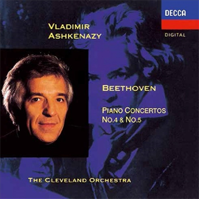 베토벤: 피아노 협주곡 4, 5번 &#39;황제&#39; (Beethoven: Piano Concerto No.4 &amp; No.5 &#39;Emperor&#39;) (일본 타워레코드 독점 한정반)(CD) - Vladimir Ashkenazy