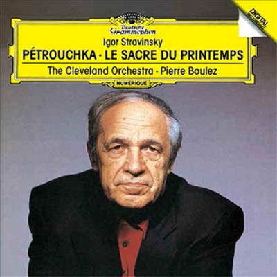 스트라빈스키: 페트로슈카, 봄의 제전 (Stravinsky: Petrouchka, Rite Of Spring) (일본 타워레코드 독점 한정반)(CD) - Pierre Boulez
