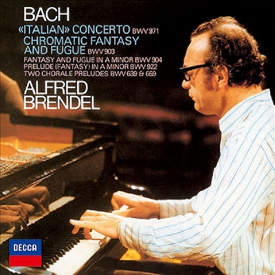 바흐: 이탈리아 협주곡 (Bach: Italian Concerto) (일본 타워레코드 독점 한정반)(CD) - Alfred Brendel