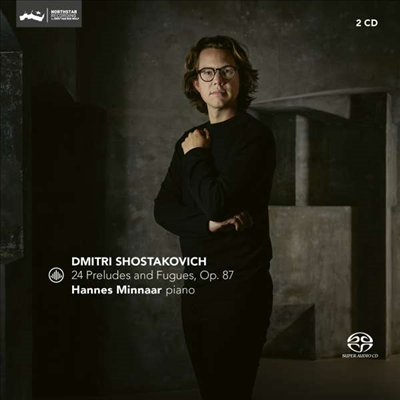 쇼스타코비치: 23개의 전주곡과 푸가 (Shostakovich: 24 Preludes &amp; Fugues for Piano) (2SACD Hybrid) - Hannes Minnaar