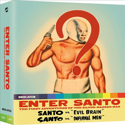 Enter Santo: The First Adventures Of The Silver-Masked Man (엔터 산토) (1961)(한글무자막)(Blu-ray)