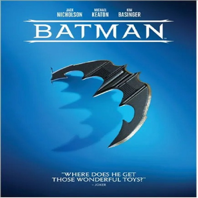 Batman (배트맨) (1989)(지역코드1)(한글무자막)(DVD)