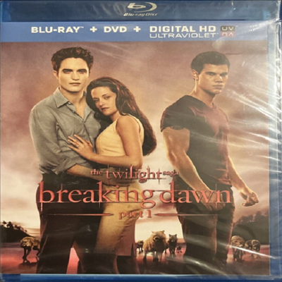 The Twilight Saga: Breaking Dawn - Part 1 (브레이킹 던 part1) (2011)(한글무자막)(Blu-ray + DVD)