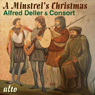 앨프리드 델러 - 음유시인의 크리스마스 (Alfred Deller &amp; Consort - A Minstrel&#39;s Christmas) (Remastered)(CD) - Alfred Deller