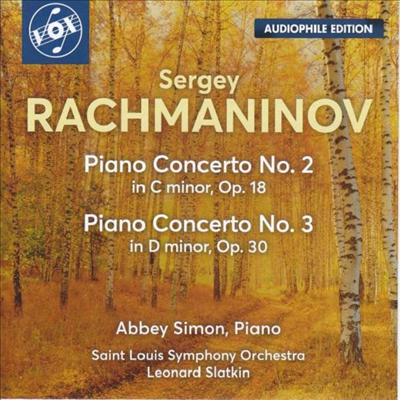 라흐마니노프: 피아노 협주곡 2 &amp; 3번 (Rachmaninov: Piano Concertos Nos.2 &amp; 3)(CD) - Abbey Simon